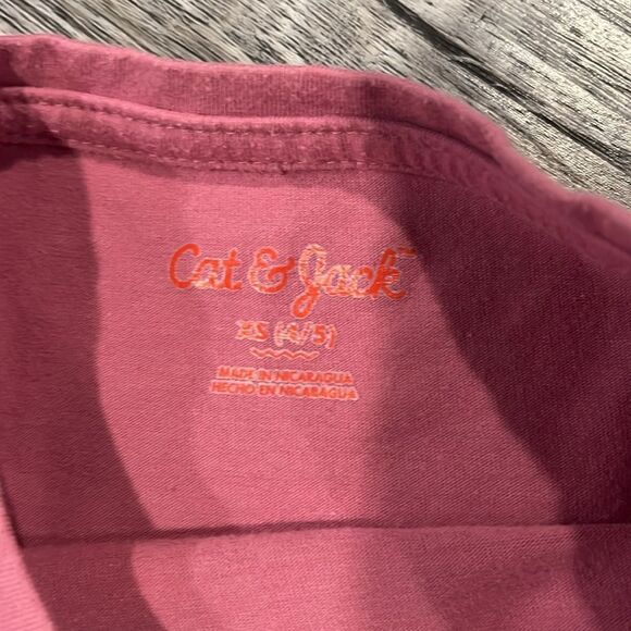 Kids Pink Graphic Long Sleeve Shirt - Picture 3 of 4